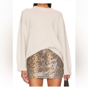 White + Warren - Cashmere Blend Cozy Crewneck Top